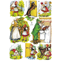 Die Cut Paper Scraps - Red Riding Hood | 37 image 0