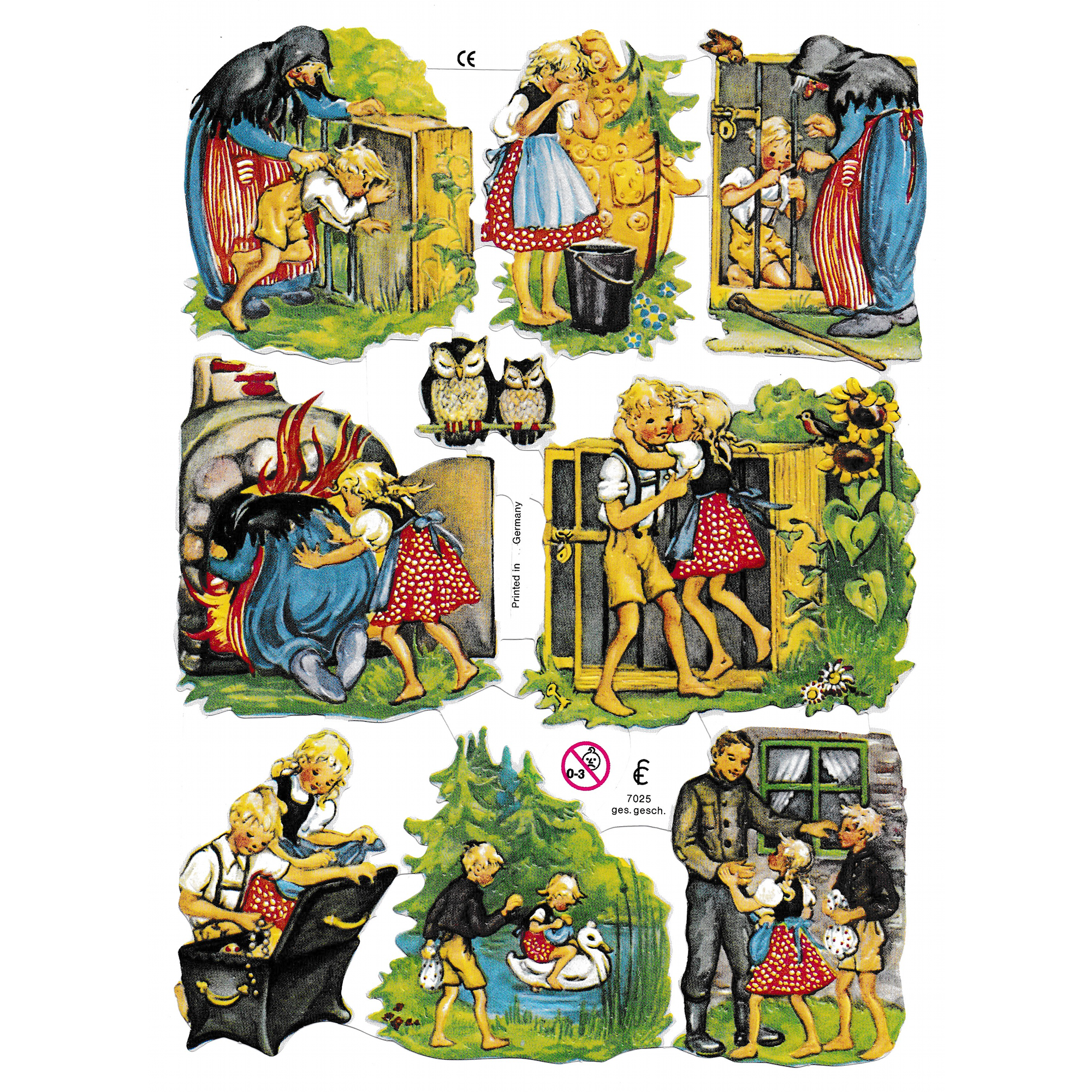 Die Cut Paper Scraps - Hansel and Gretel | 38 image 0