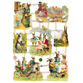 Vintage Lithography Sheet Easter  | 75 image 0