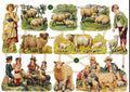 Vintage Lithography Sheet Animals | 183 image 0