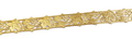 Dresdner Ornaments - 6 Grapevine Borders Gold | DO05 image 0