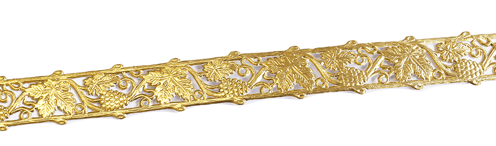 Dresdner Ornaments - 6 Grapevine Borders Gold | DO05 image 0
