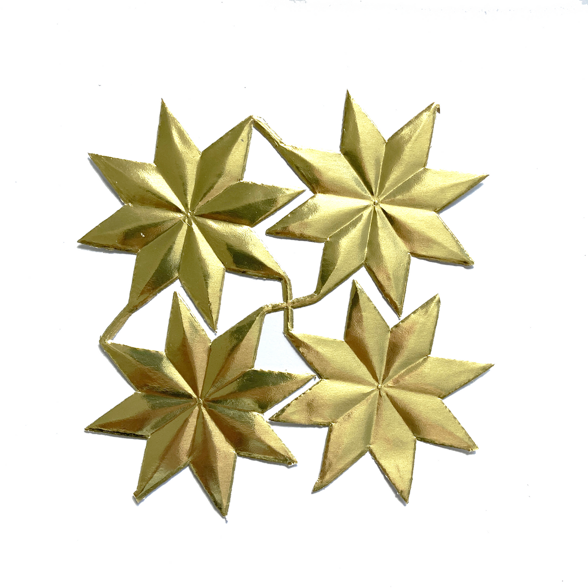 Dresden Ornaments - 4 Large Stars image 0