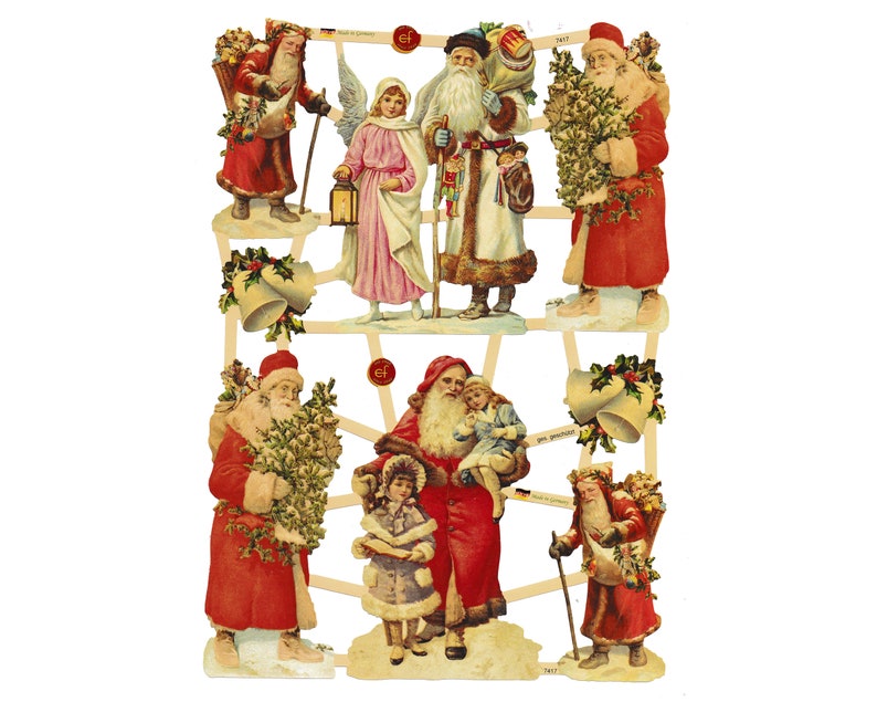 Vintage Lithography Sheet Christmas | 277 image 0