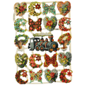 Die Cut Paper Scraps - Victorian Flowers | 26 image 0