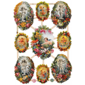 Die Cut Paper Scraps - Victorian Flowers | 31 image 0