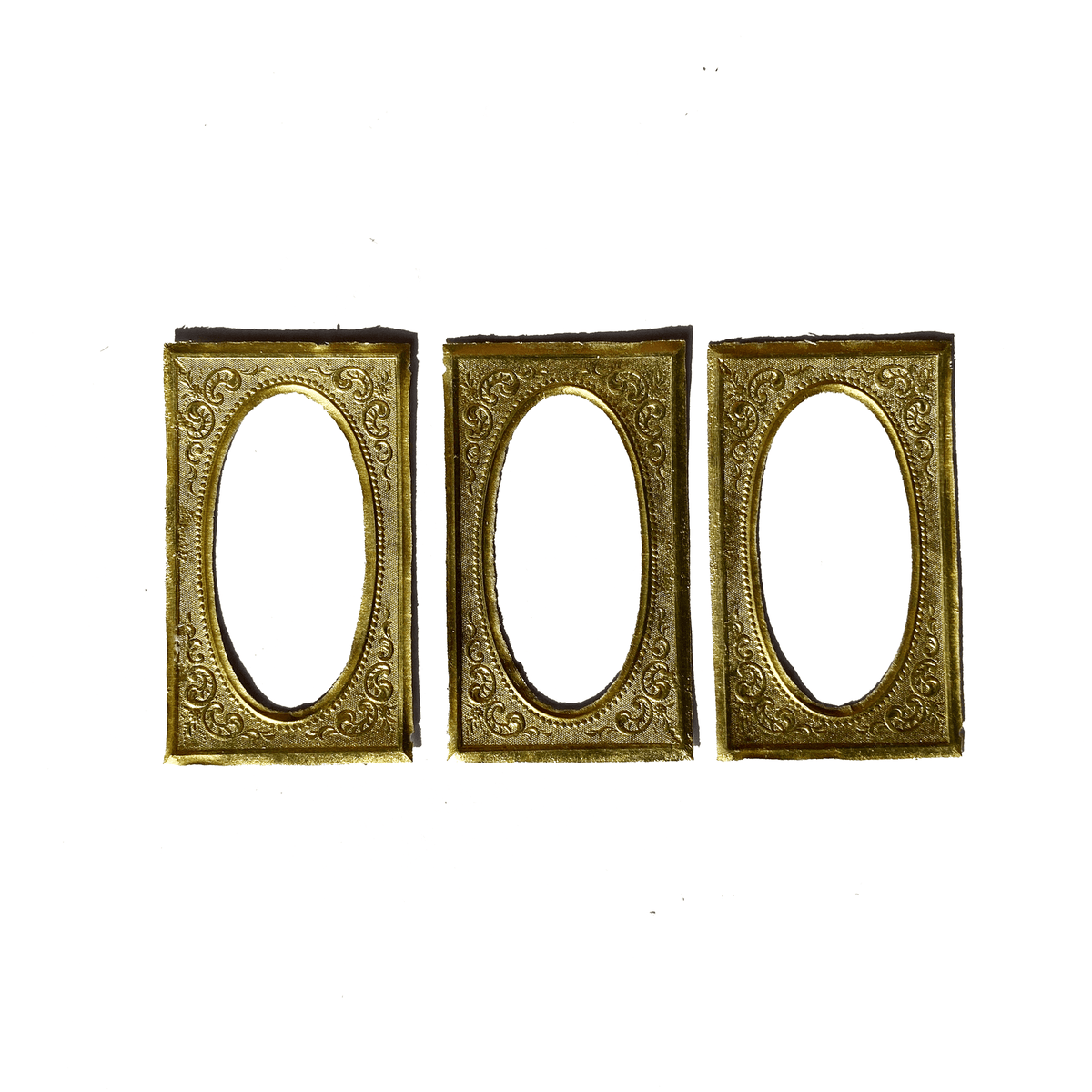 Dresden Ornaments -  Embossed Gold Foil Frames image 0