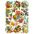 Paper Scraps | Die Cut | Lithograph Vintage Style Sheet  #309