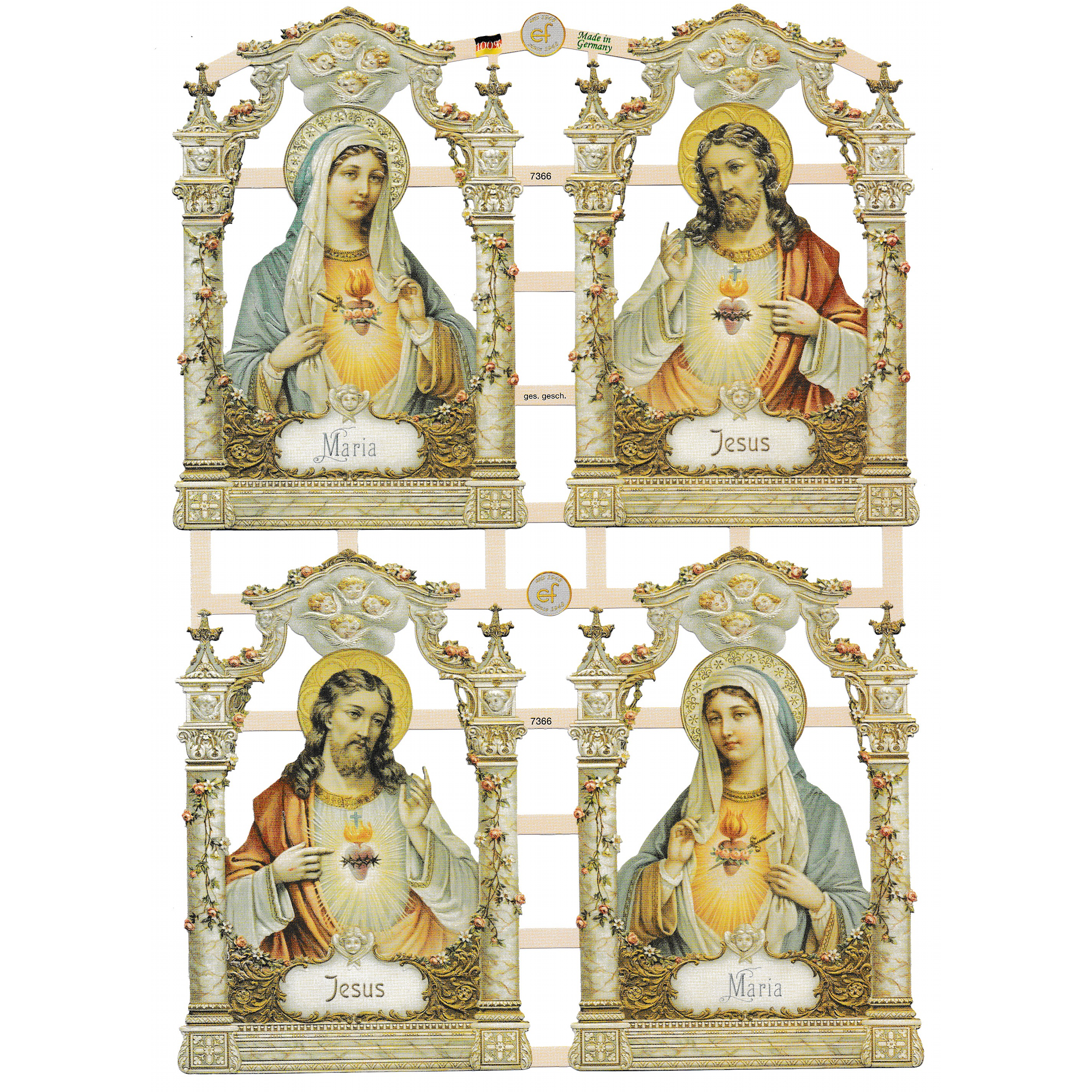Die Cut Paper Scraps - Saints | 66 image 0