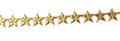 Dresdner Ornaments -600 Little Stars Gold | DO09 image 0