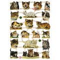 Die Cut Paper Scraps - Cats | 9 image 0