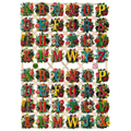 Vintage Lithography Sheet Flowers | 94 image 0