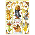 Vintage Lithography Sheet Angels Saints | 105 image 0