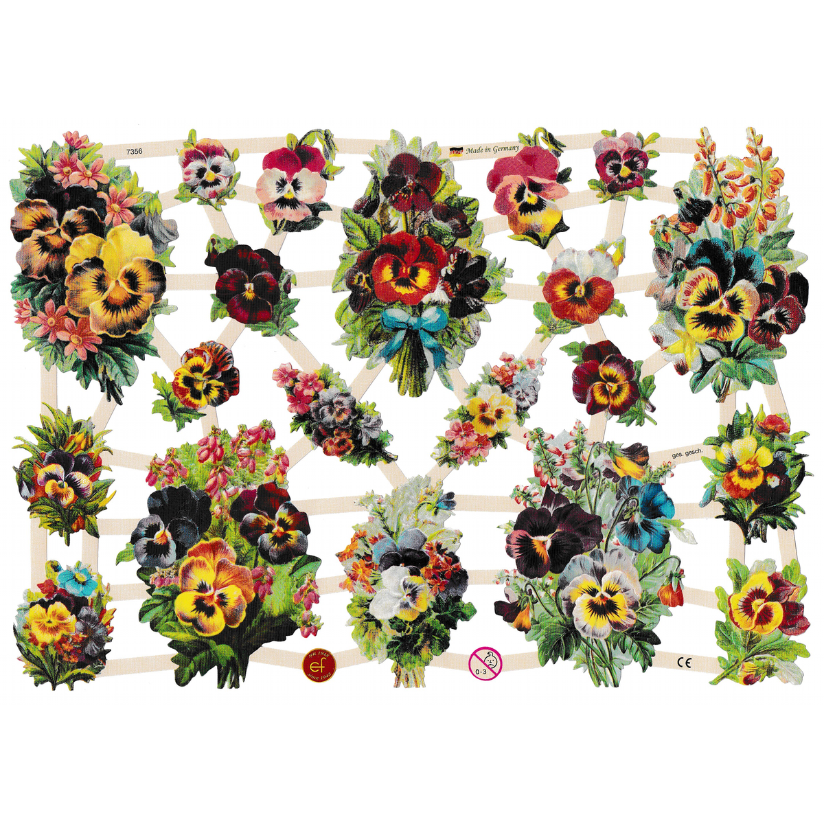 Die Cut Paper Scraps - Flowers | 20 image 0