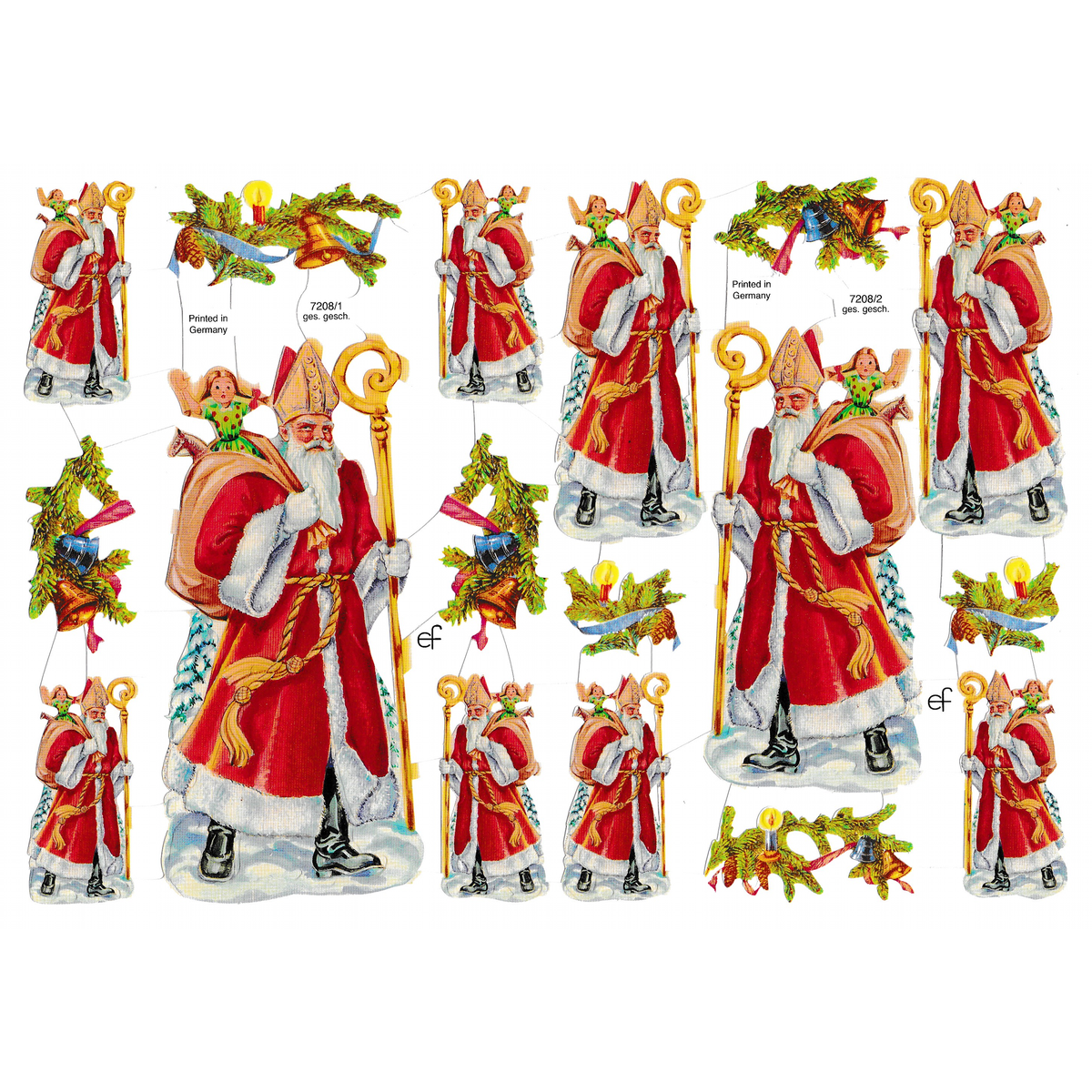 Die Cut Paper Scraps –  Christmas | 50 image 0