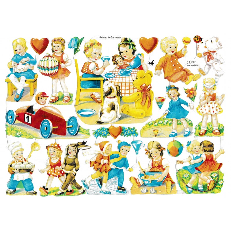 Vintage Lithography Sheet Kids | 190 image 0