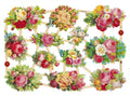 Vintage Lithography Sheet Flowers | 279 image 0