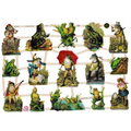 Die Cut Paper Scraps -  Frogs | 4 image 0