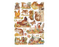 Die Cut Paper Scraps - Chicken | 6 image 0