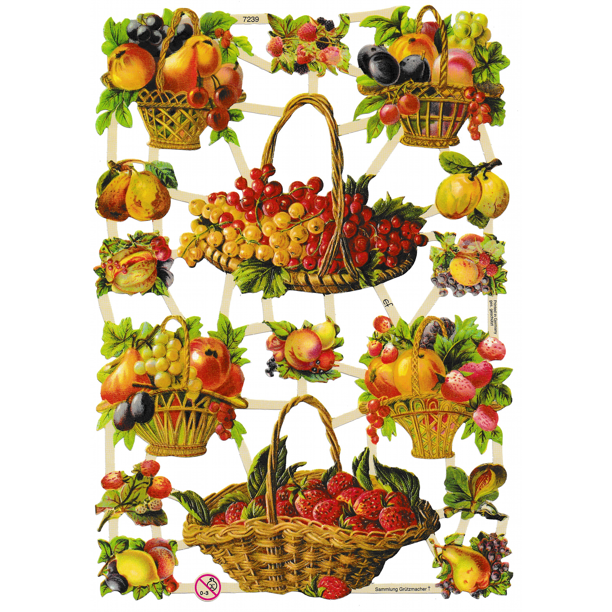 Die Cut Paper Scraps - Fruit | 13 image 0