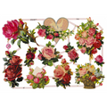 Paper Scraps | Die Cut | Lithograph Vintage Style Sheet #83