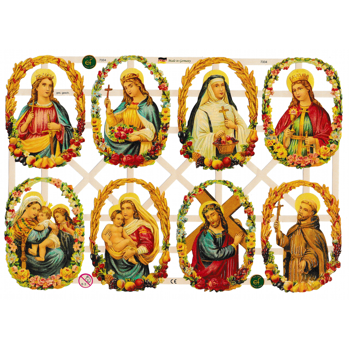 Die Cut Paper Scraps –  Saints | 67 image 0