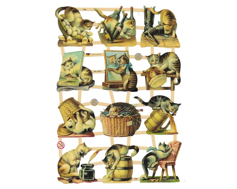 Vintage Lithography Style Sheet  | 252 image 0