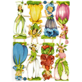 Paper Scraps | Die Cut | Lithograph Vintage Style Sheet #88