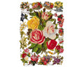 Vintage Lithography Sheet Flowers | 203 image 0