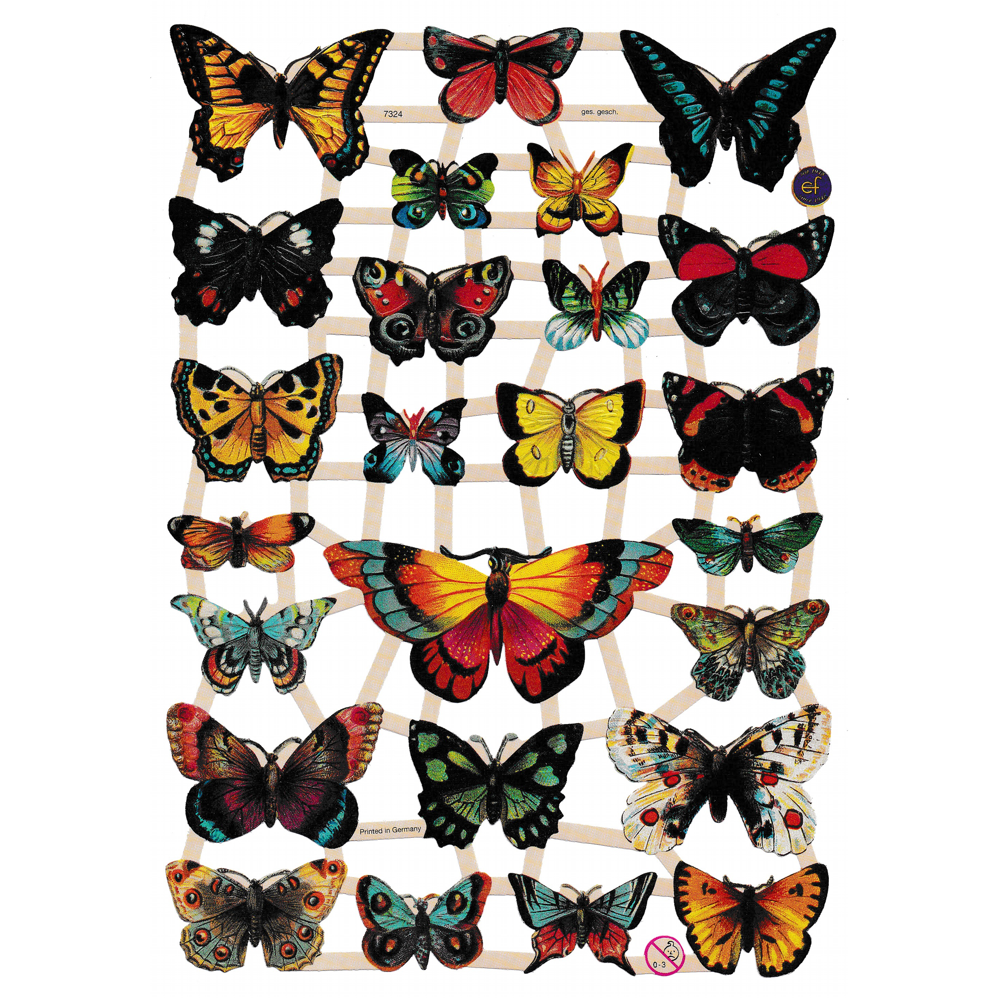 Die Cut Paper Scraps - Butterflies | 2 image 0