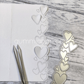 Gummiapan - Border with Hearts