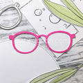 Gummiapan - Round Glasses