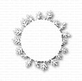 Gummiapan - Snowflake Circle