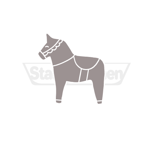 Stampkitchen - Dala Horse | Cutting Die