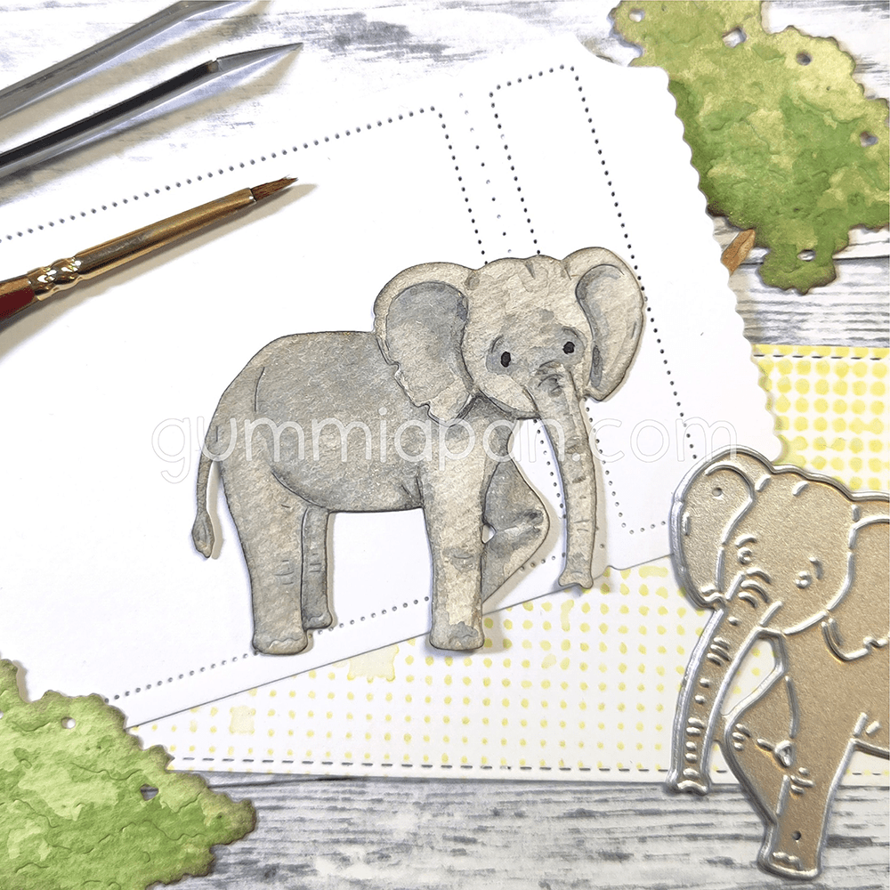 Gummiapan - Elephant