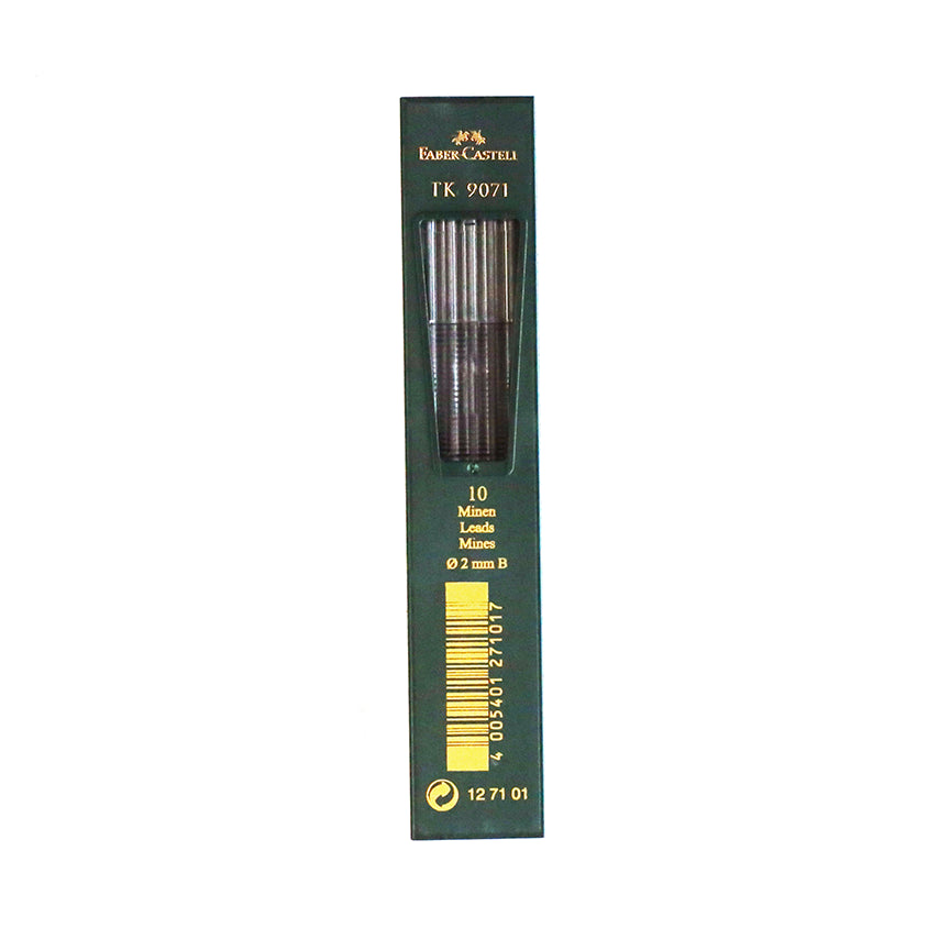 Faber Castell - TK9071 2mm Pencil Leads 10pcs - HB