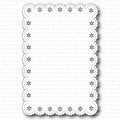 Gummiapan - Flower Scallop Rectangle