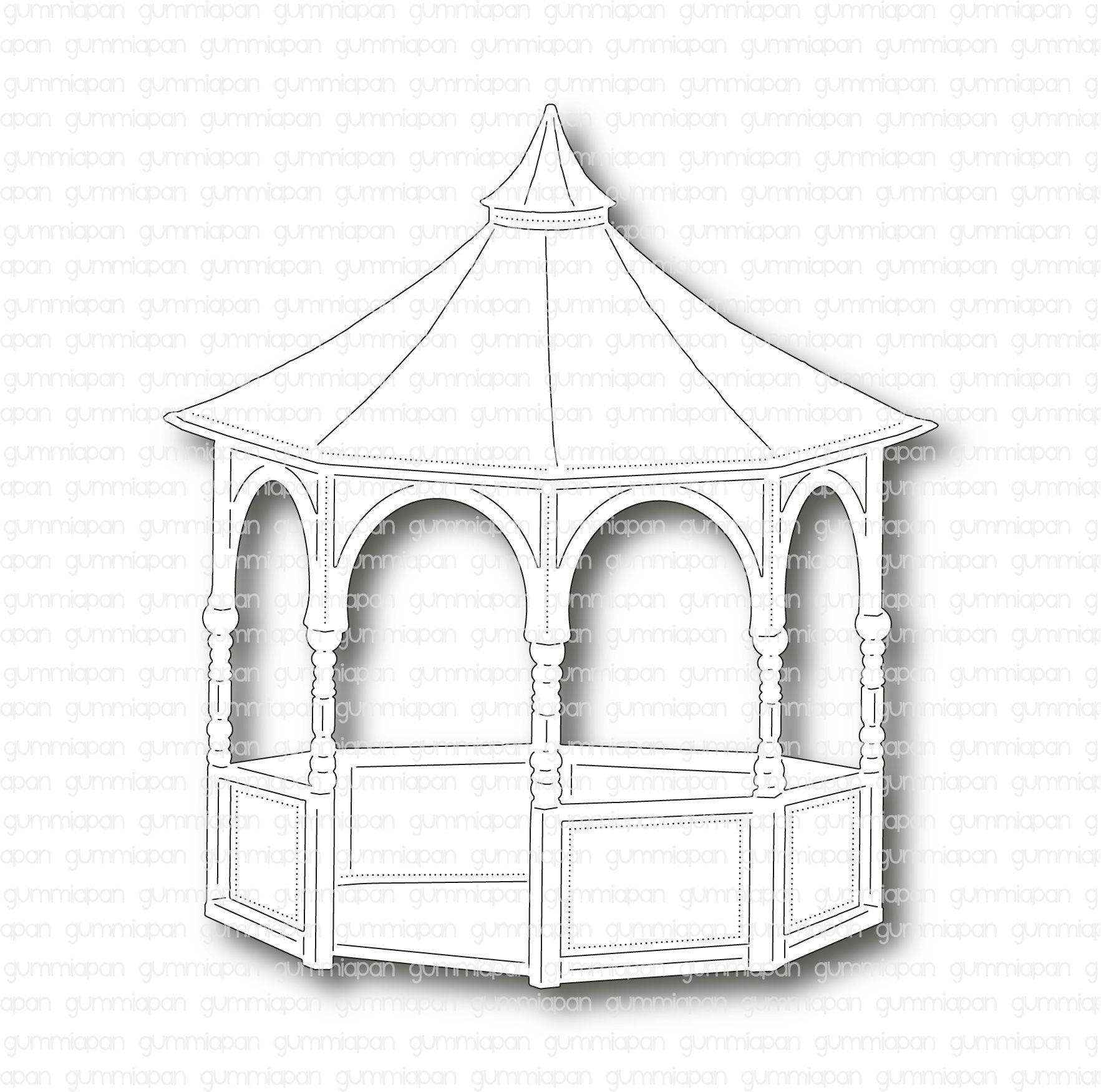 Gummiapan -  Gazebo