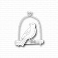 Gummiapan - Bird on a Swing