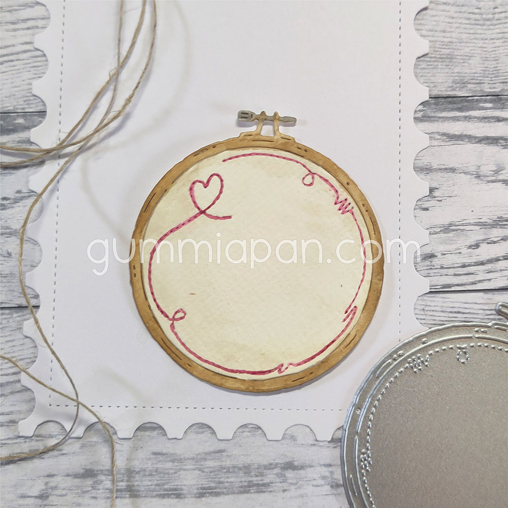 Gummiapan - Embroidery Hoop