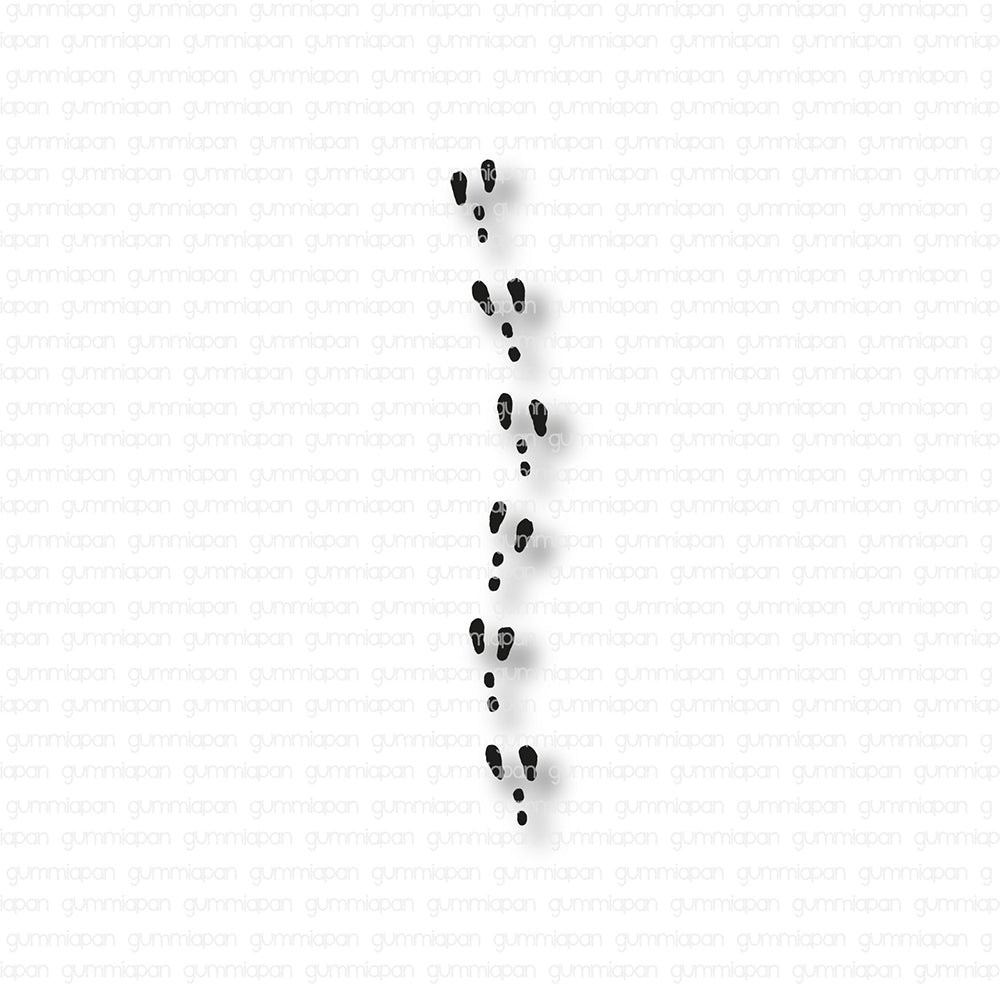 Gummiapan - Hare prints