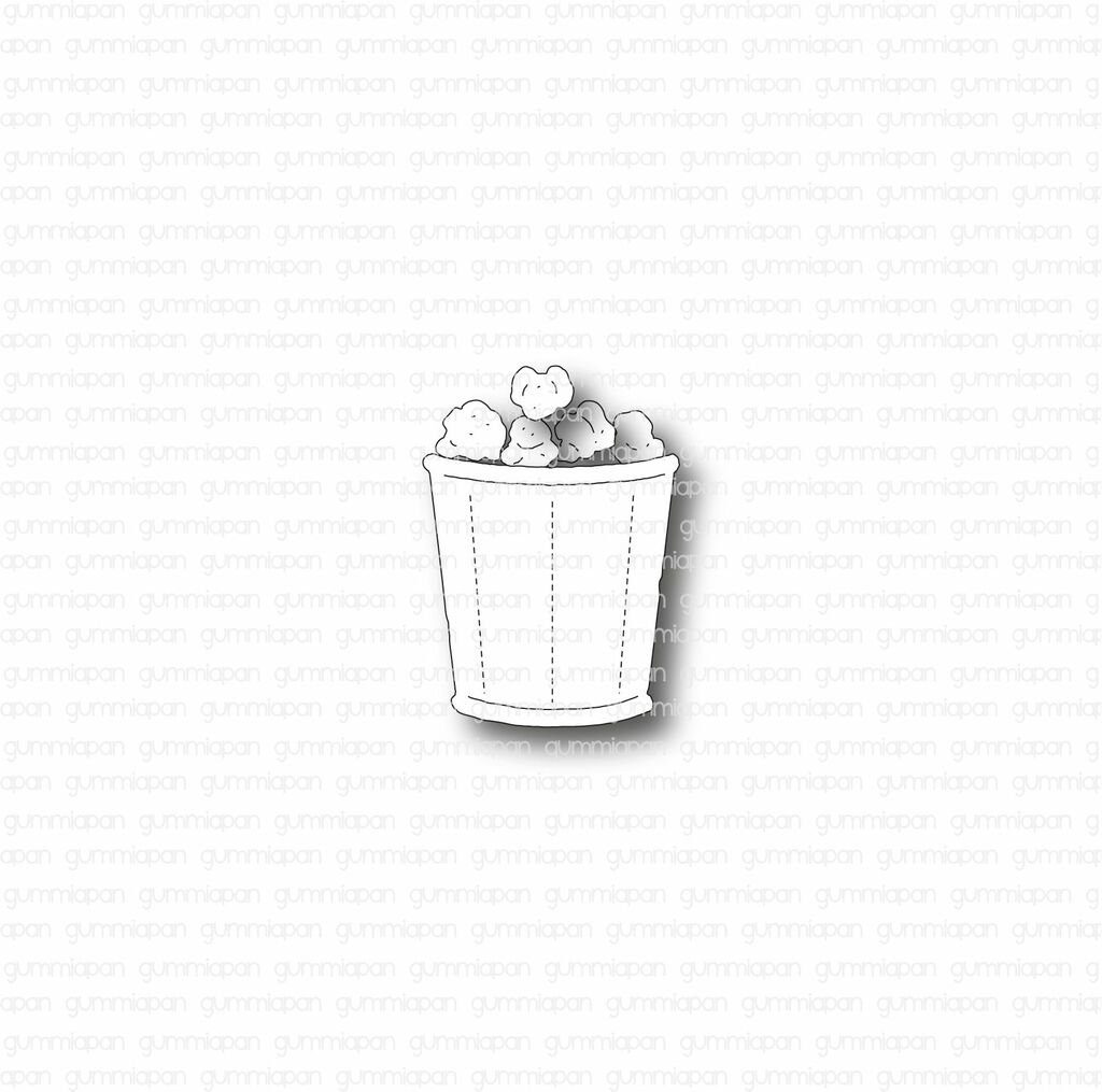 Gummiapan - Popcorn