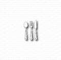 Gummiapan - Silver Cutlery