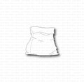 Gummiapan - Small Christmas Gift Bag