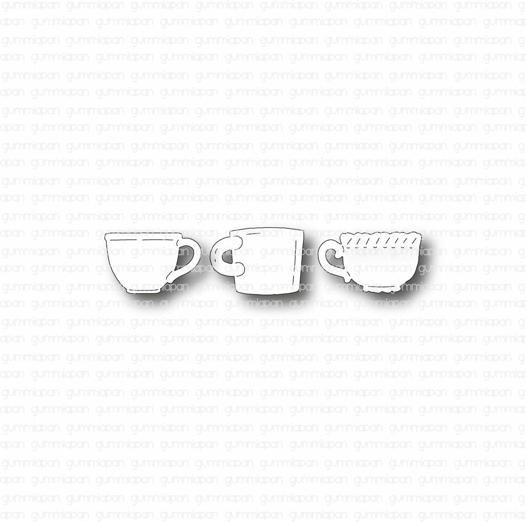 Gummiapan - Three Tea Cups