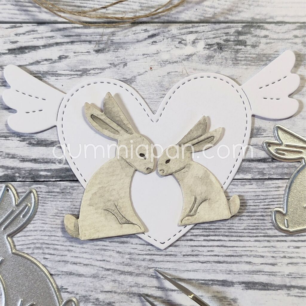 Gummiapan - Two Hares