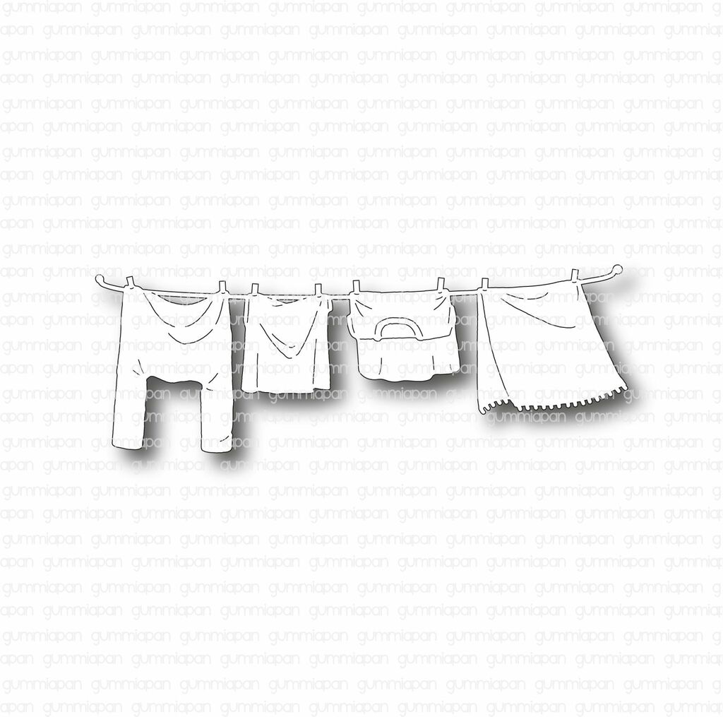 Gummiapan -  Washing Line