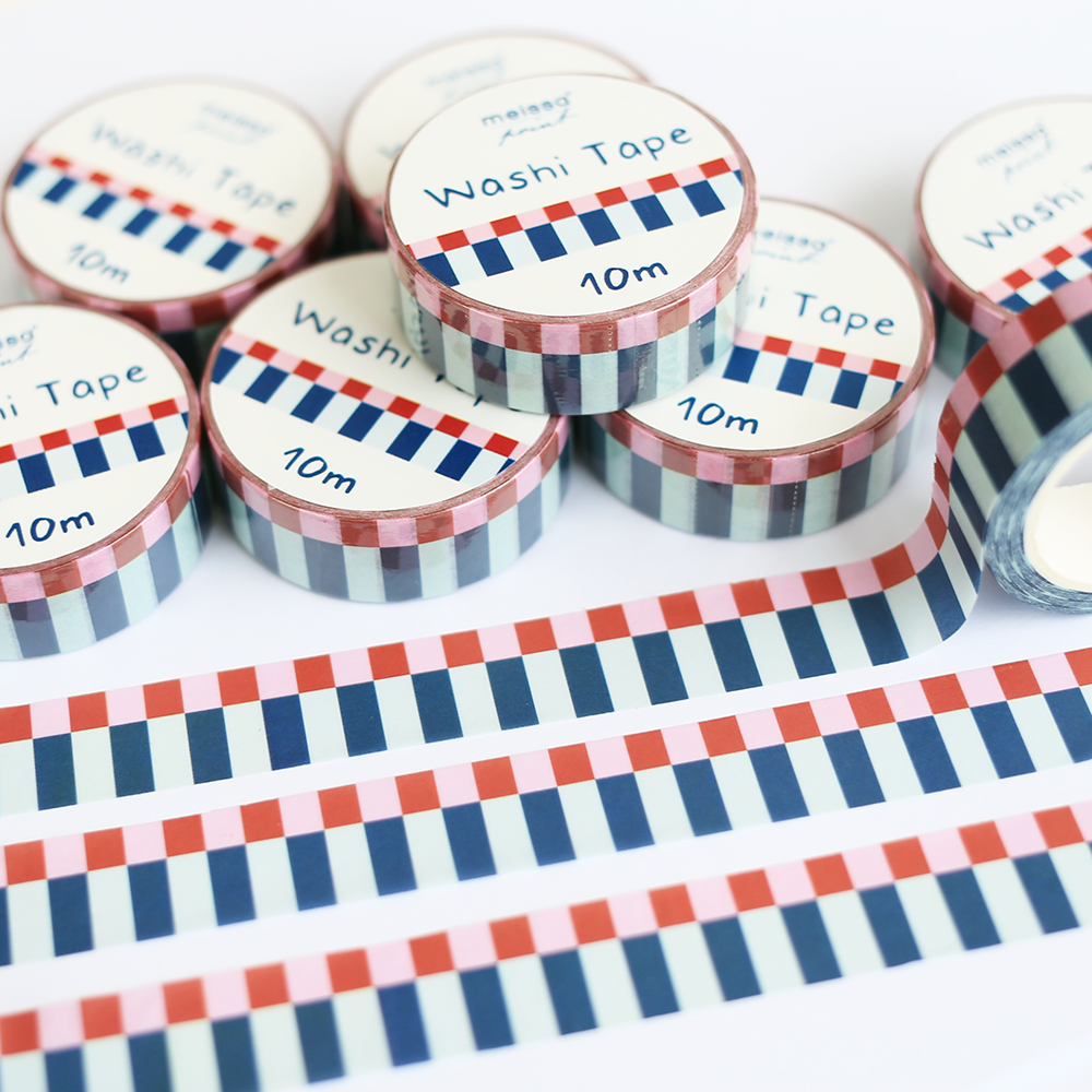 Washi Tape - Blue Stripes