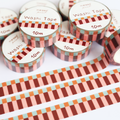 Washi Tape - Red Stripes