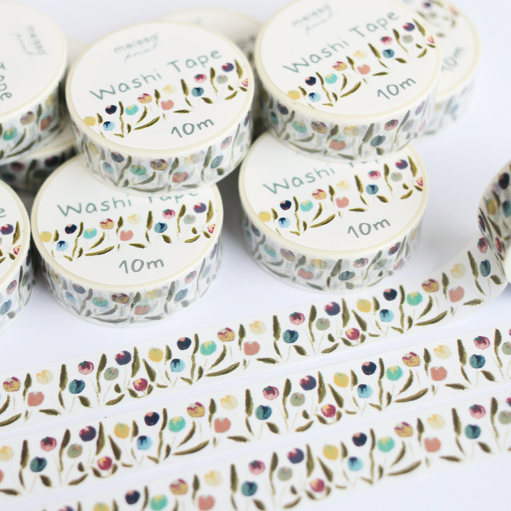 Washi Tape - Spring Tulips